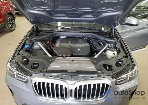 2023 BMW X3 xDrive30I из США, поврежденный, VIN 5UX53DP09P9S97784